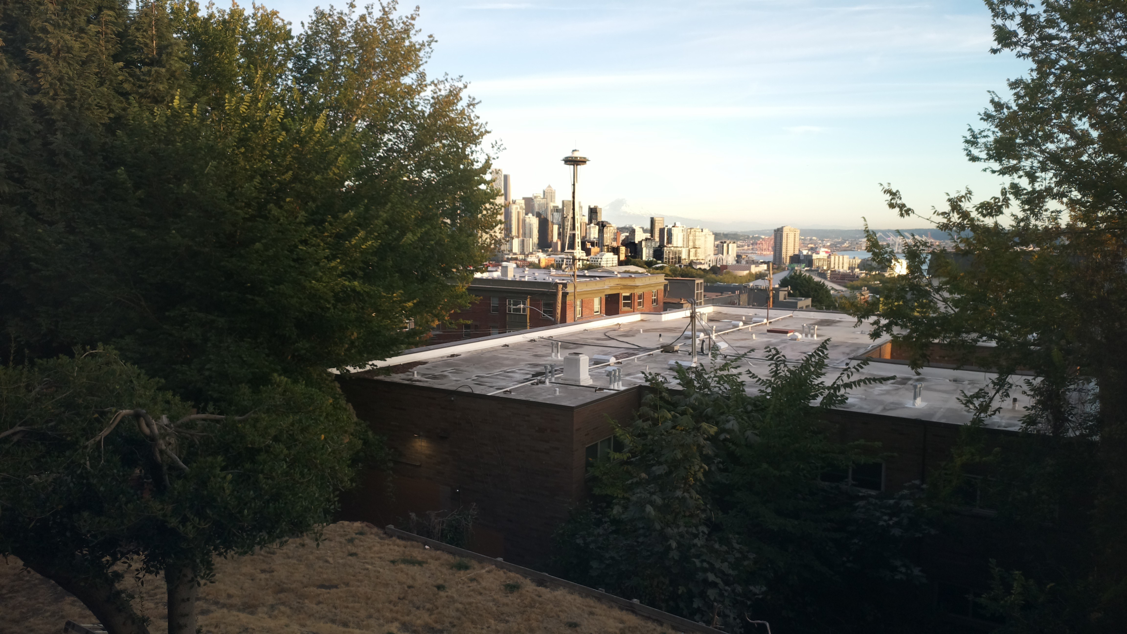 Mt. Rainier from Seattle — Wednesday, September 9