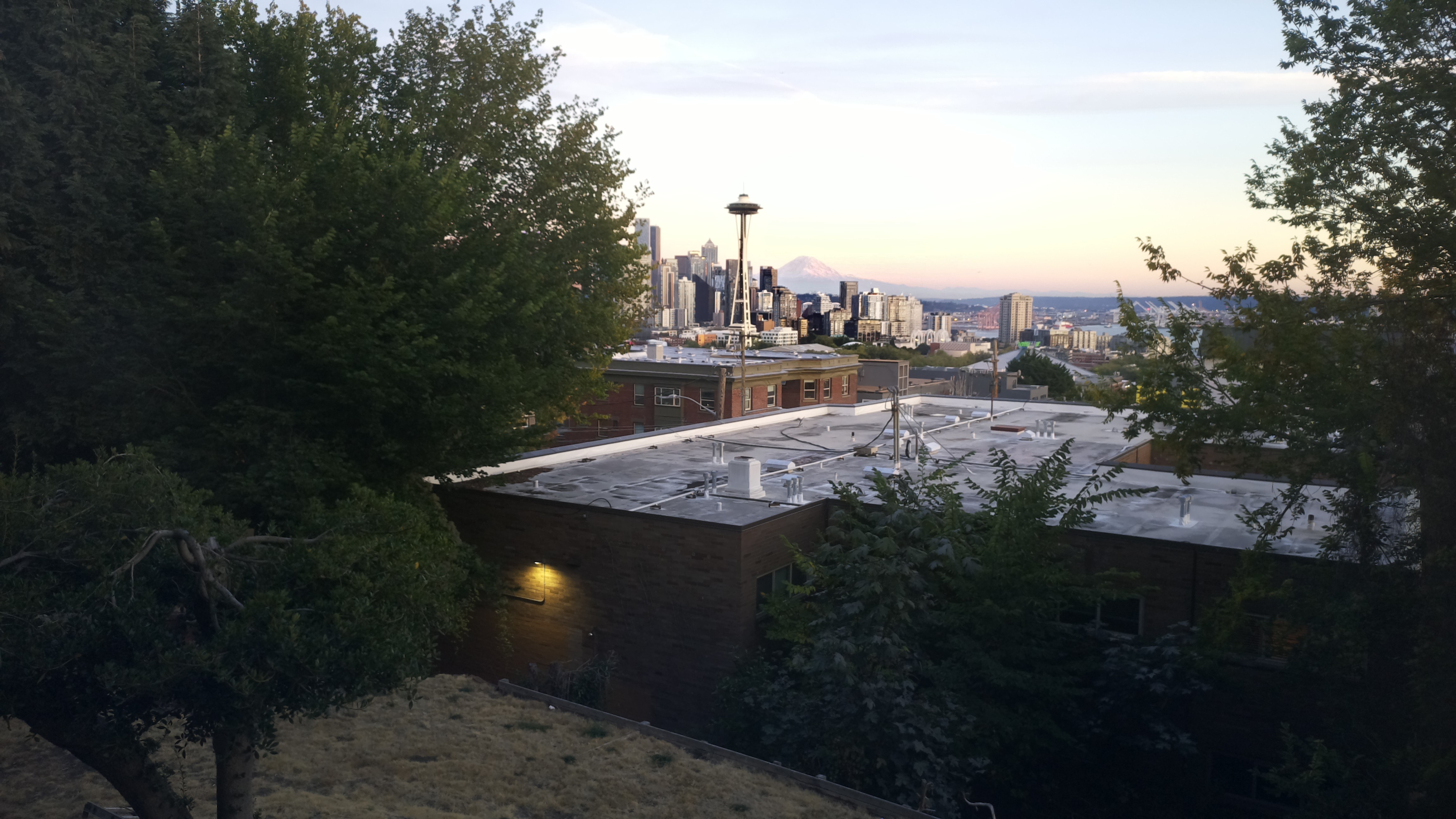 Mt. Rainier from Seattle — Wednesday, September 9