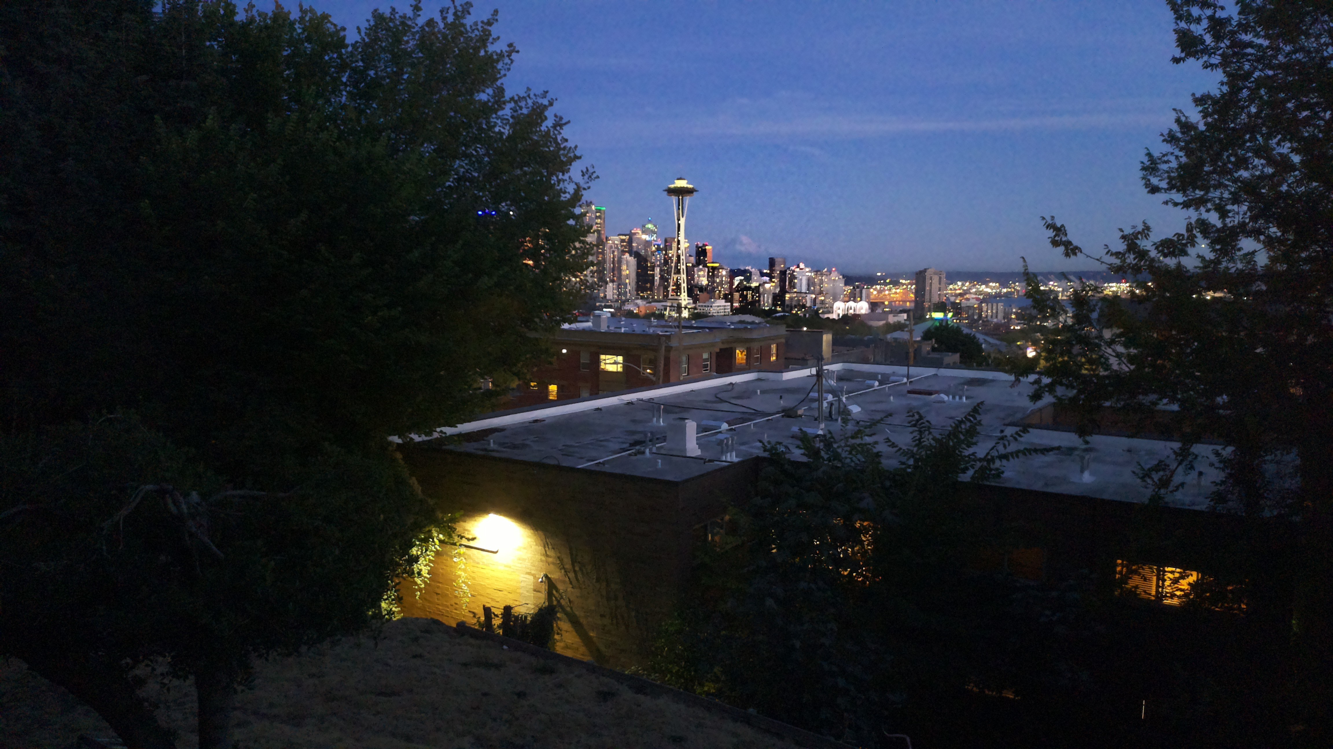 Mt. Rainier from Seattle — Wednesday, September 9