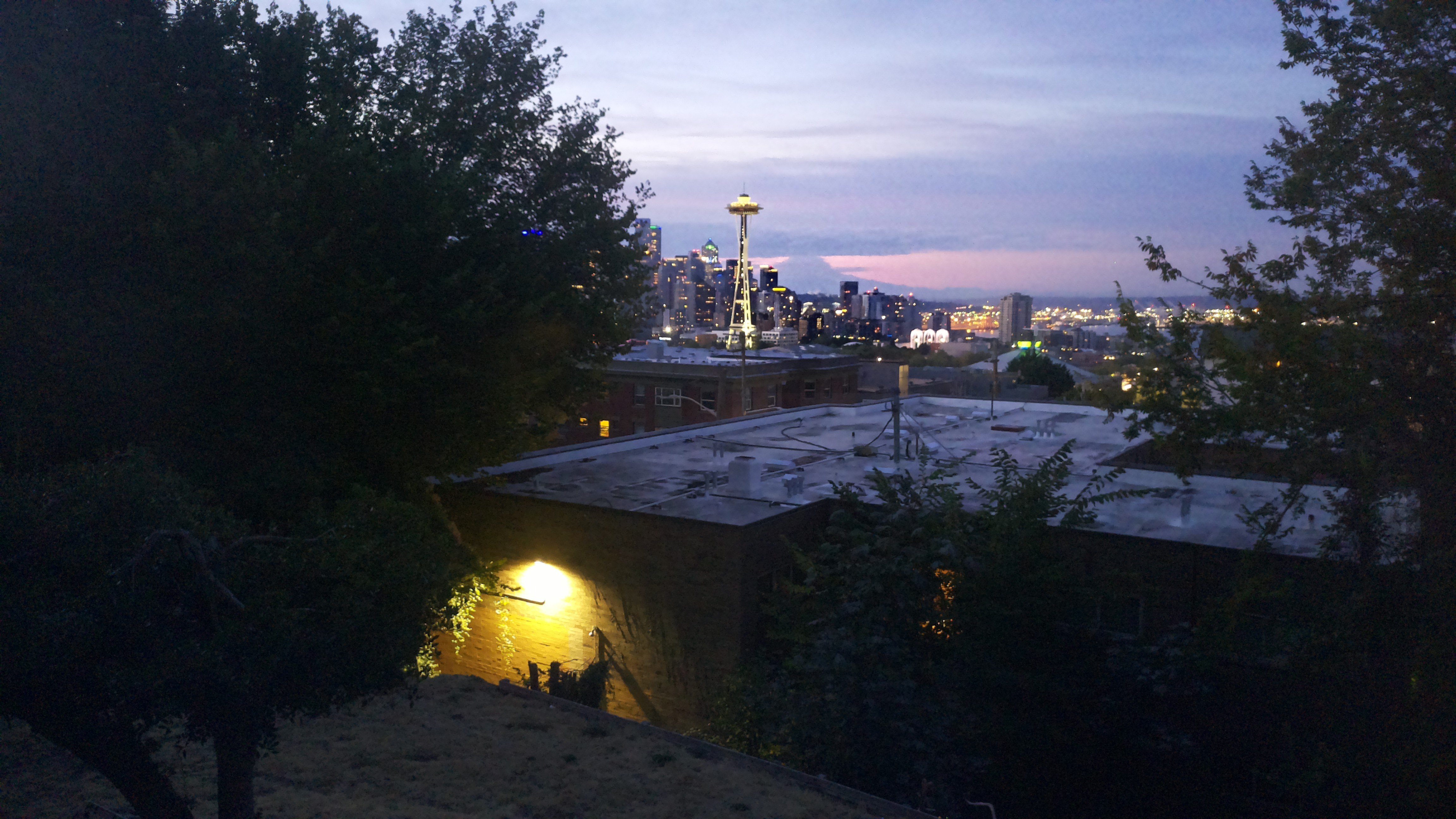 Mt. Rainier from Seattle — Thursday, September 10