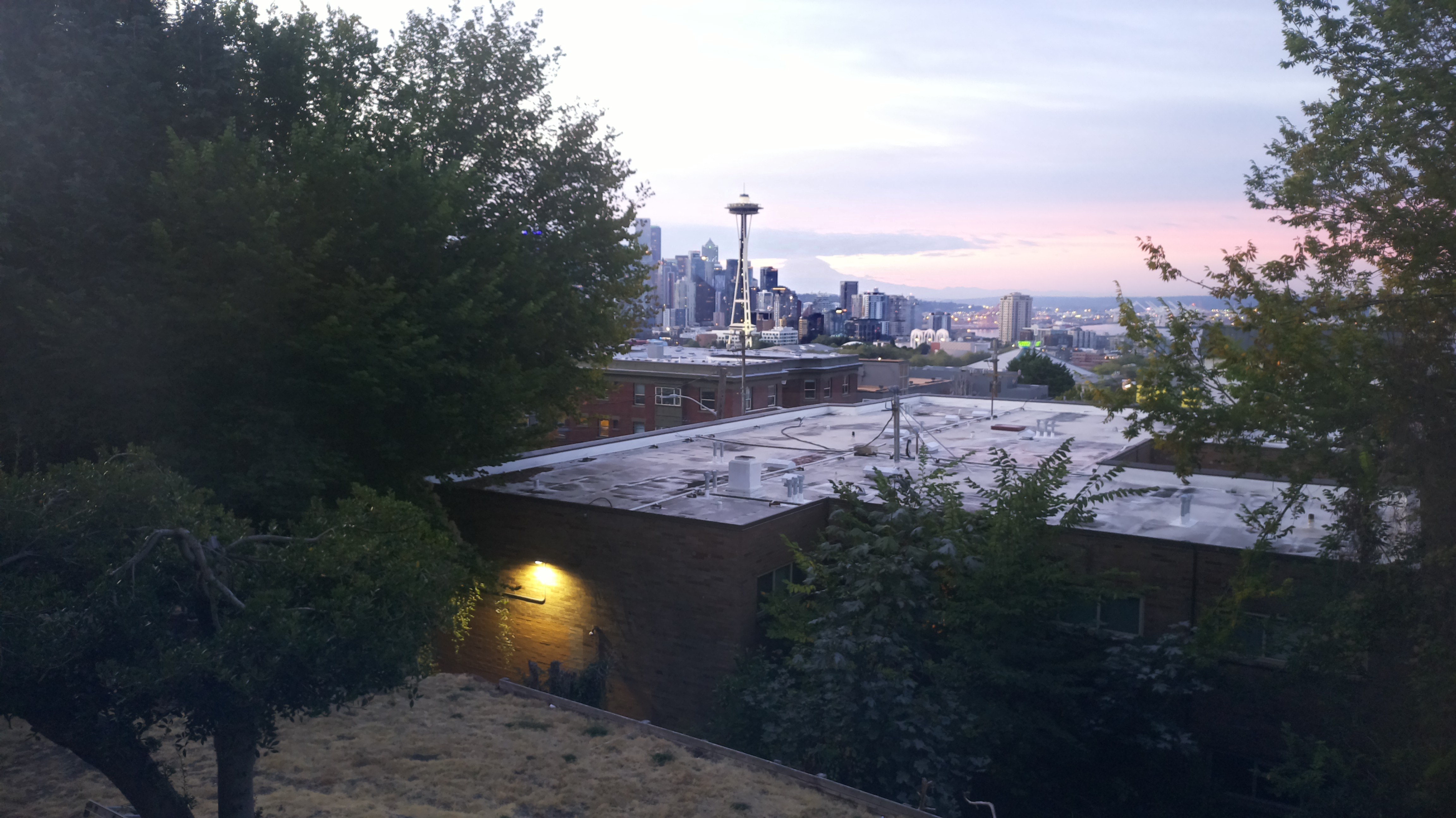 Mt. Rainier from Seattle — Thursday, September 10