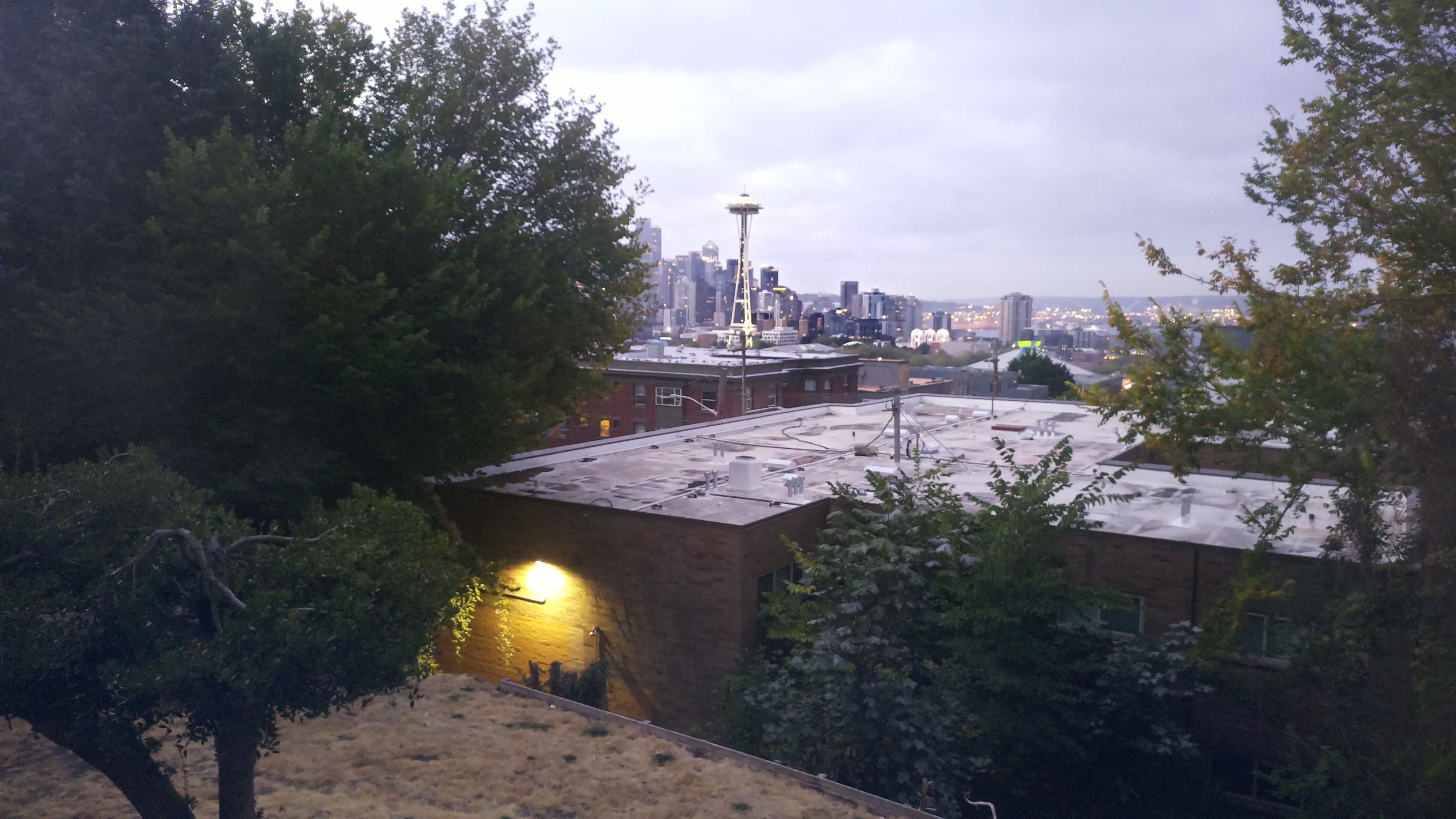 Mt. Rainier from Seattle — Friday, September 11