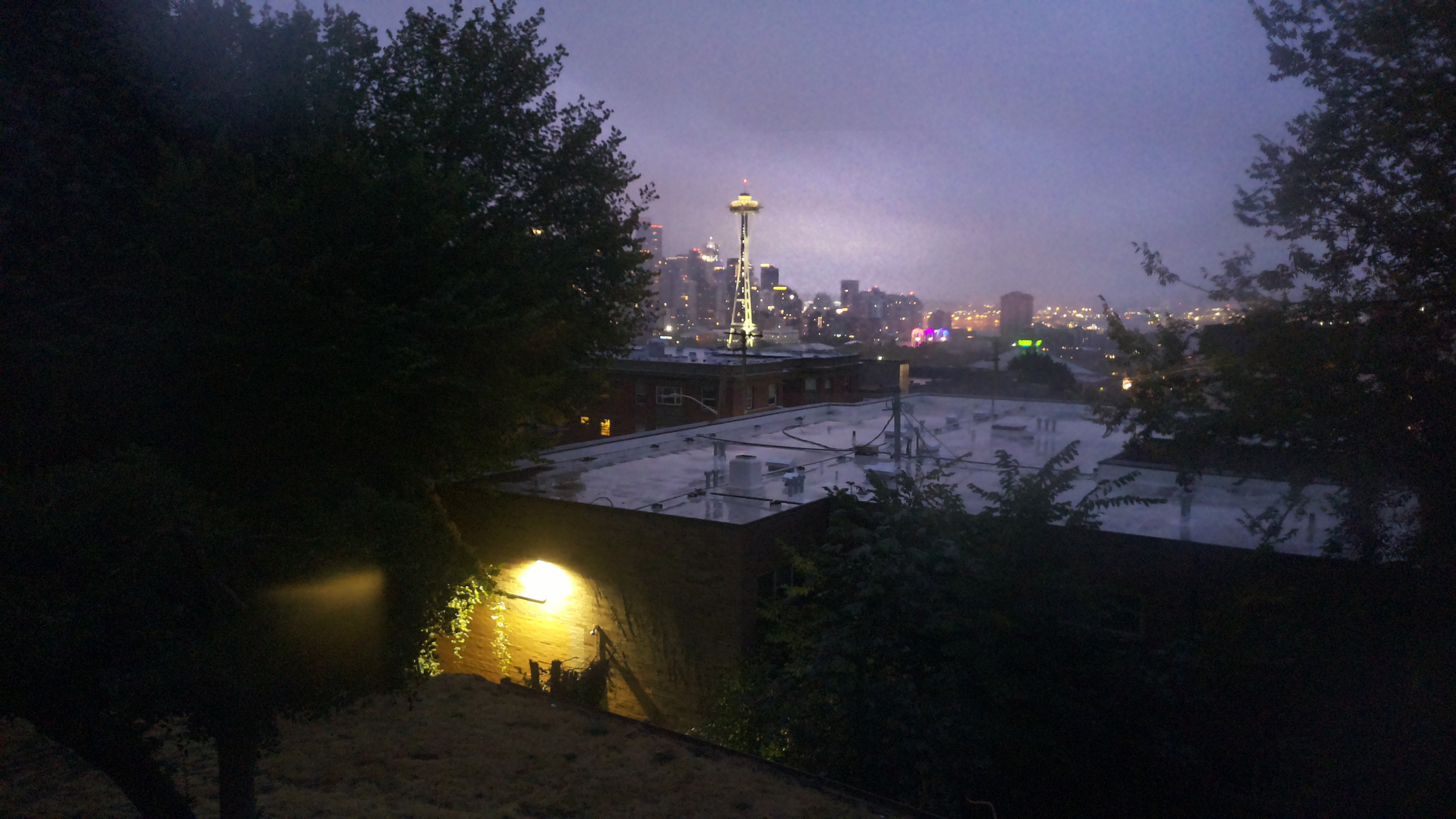 Mt. Rainier from Seattle — Sunday, September 13