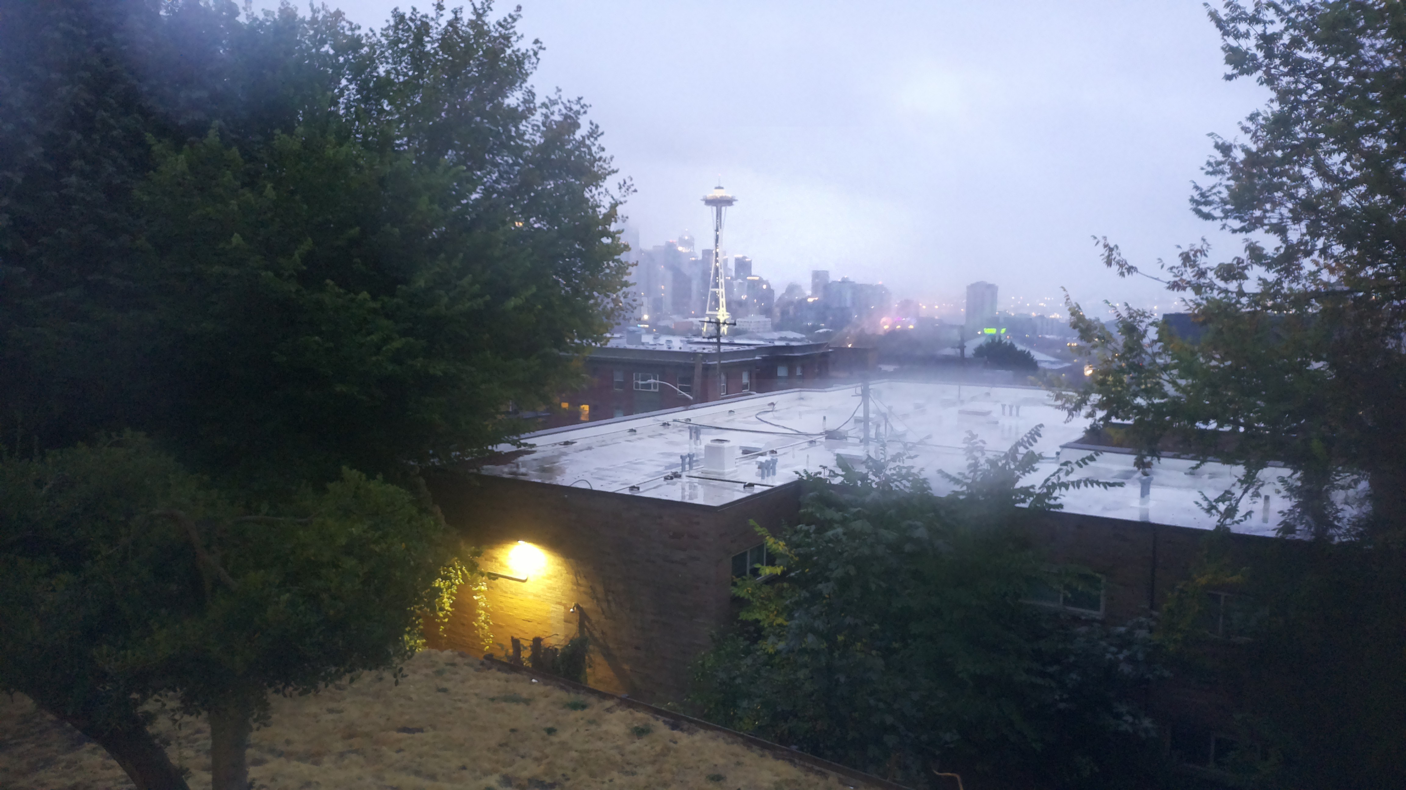 Mt. Rainier from Seattle — Sunday, September 13