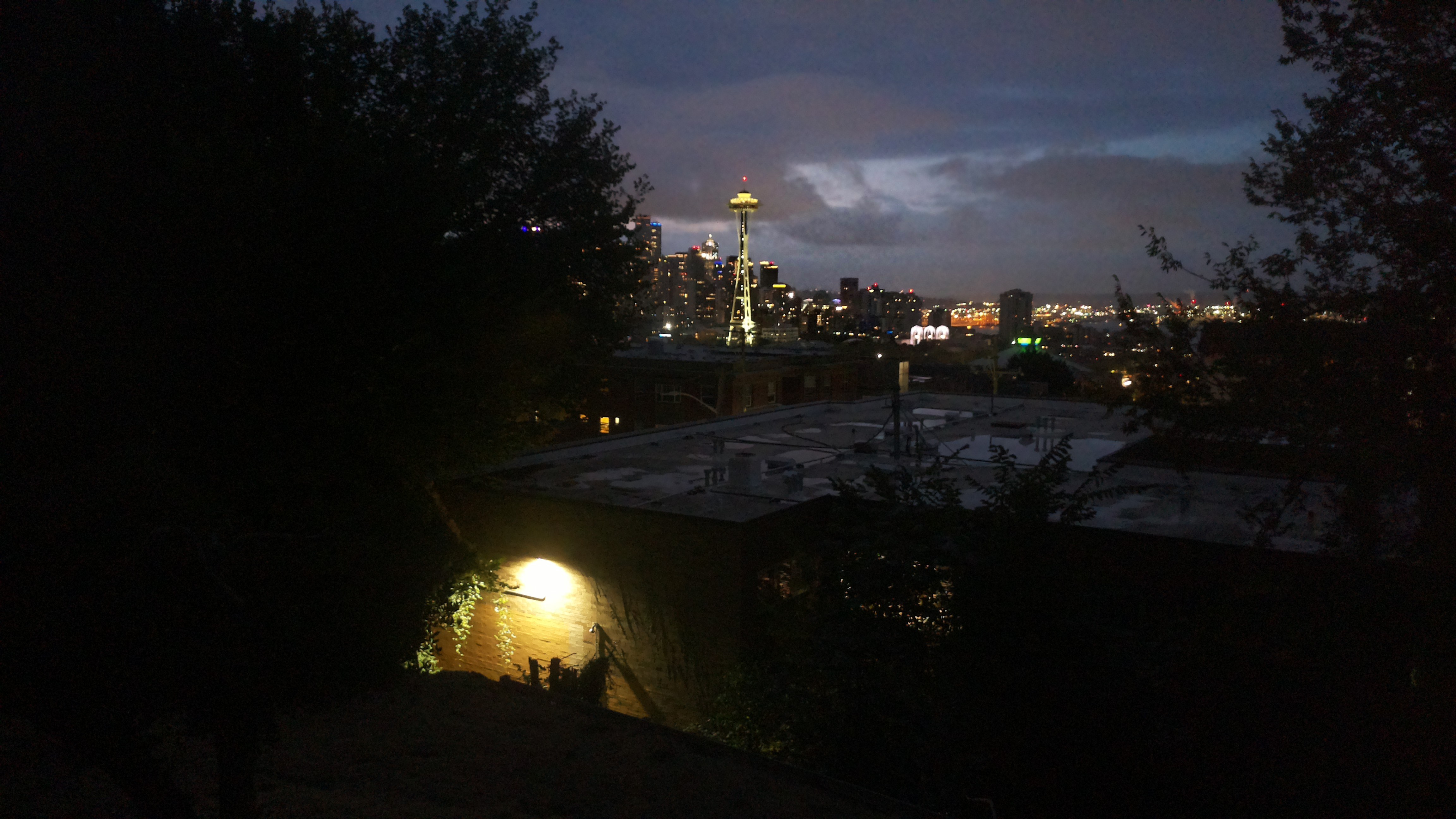 Mt. Rainier from Seattle — Monday, September 14
