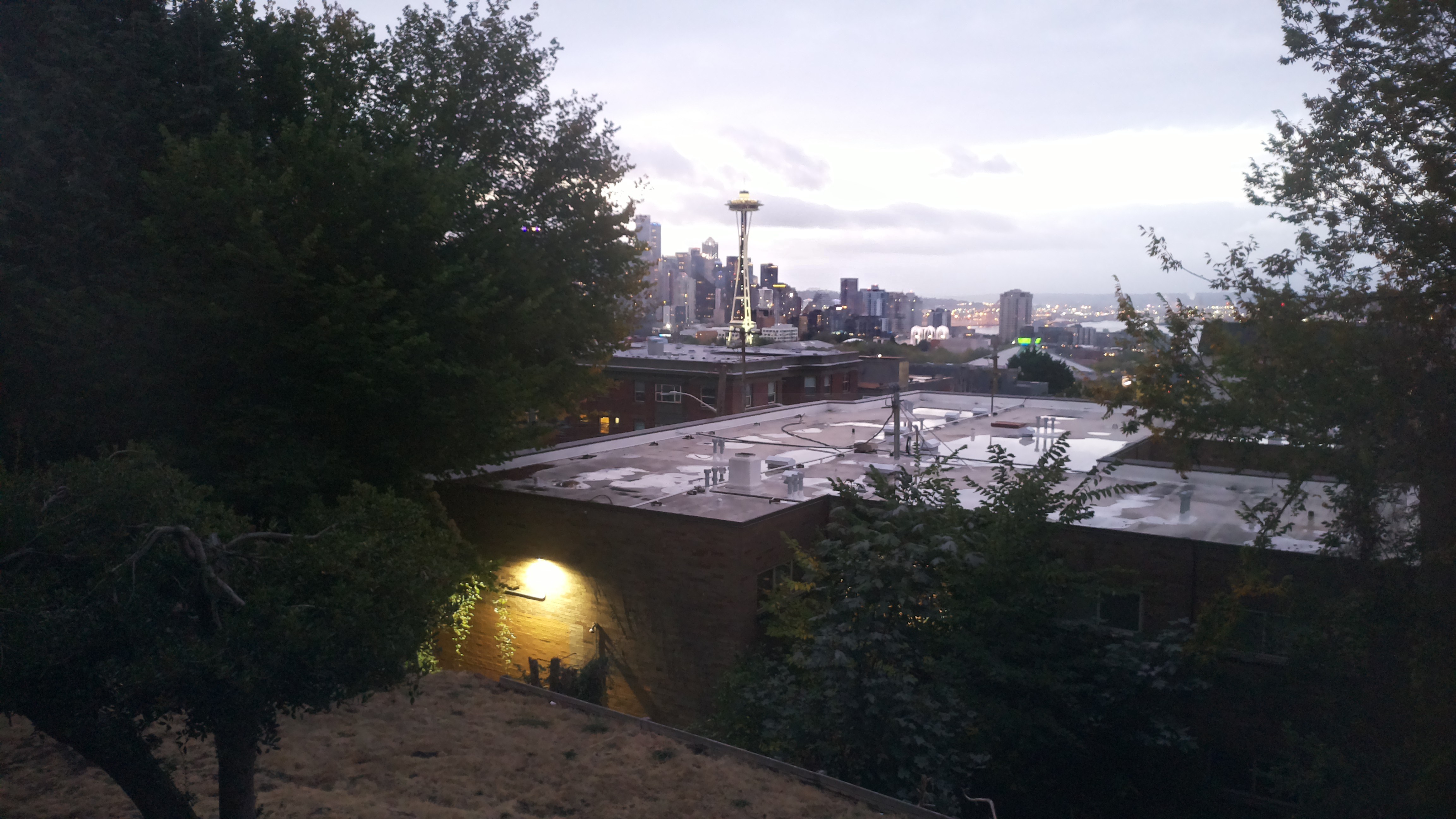 Mt. Rainier from Seattle — Monday, September 14