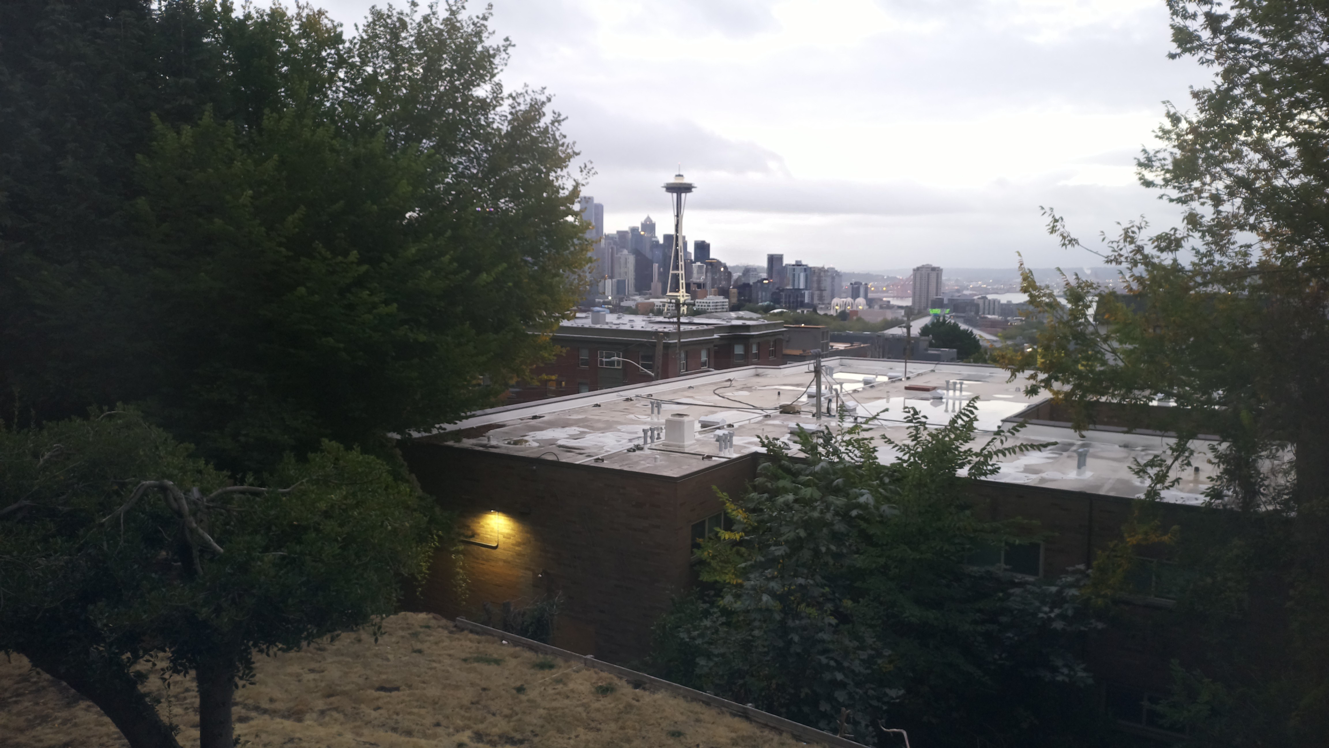 Mt. Rainier from Seattle — Monday, September 14