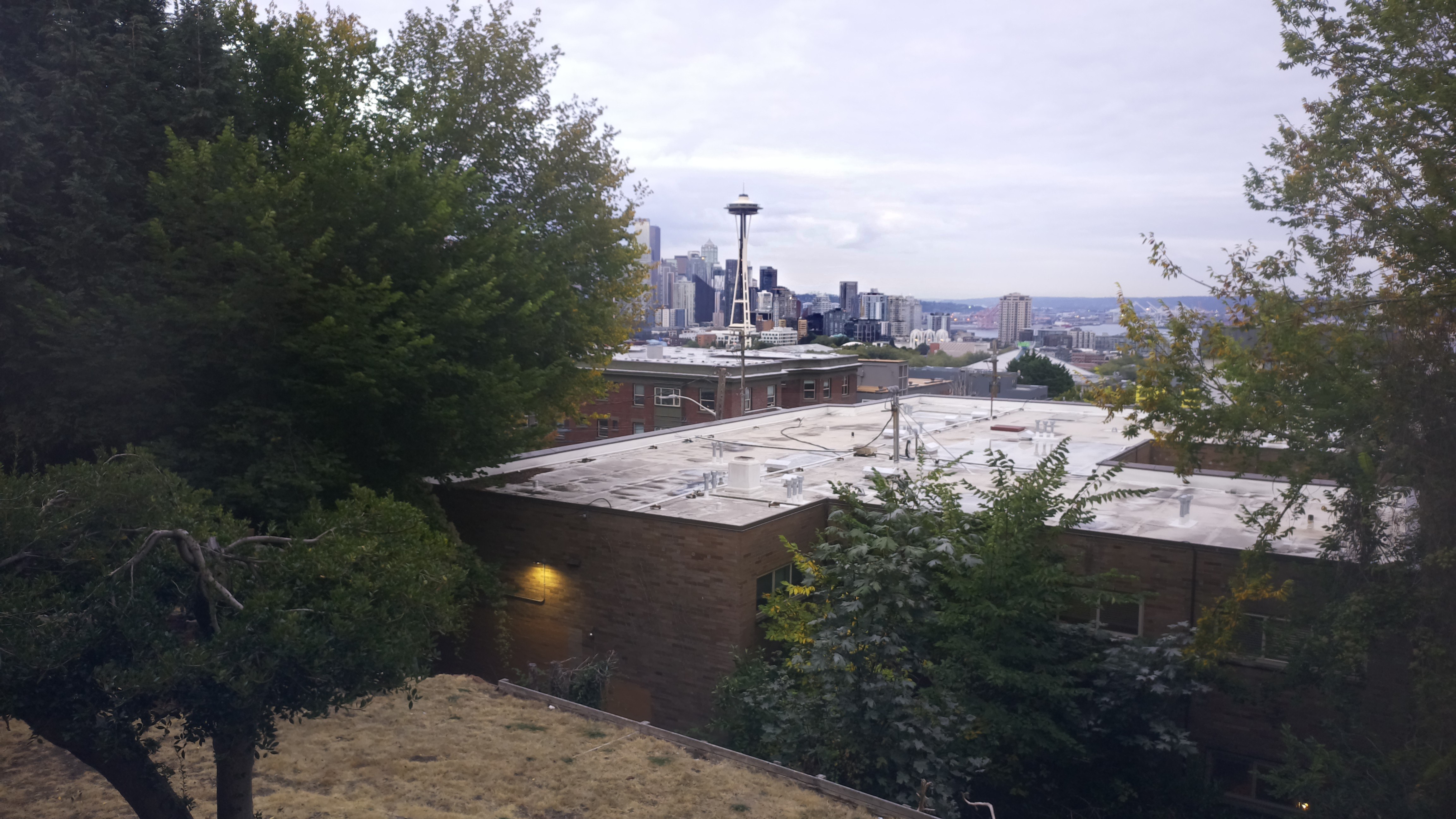 Mt. Rainier from Seattle — Monday, September 14