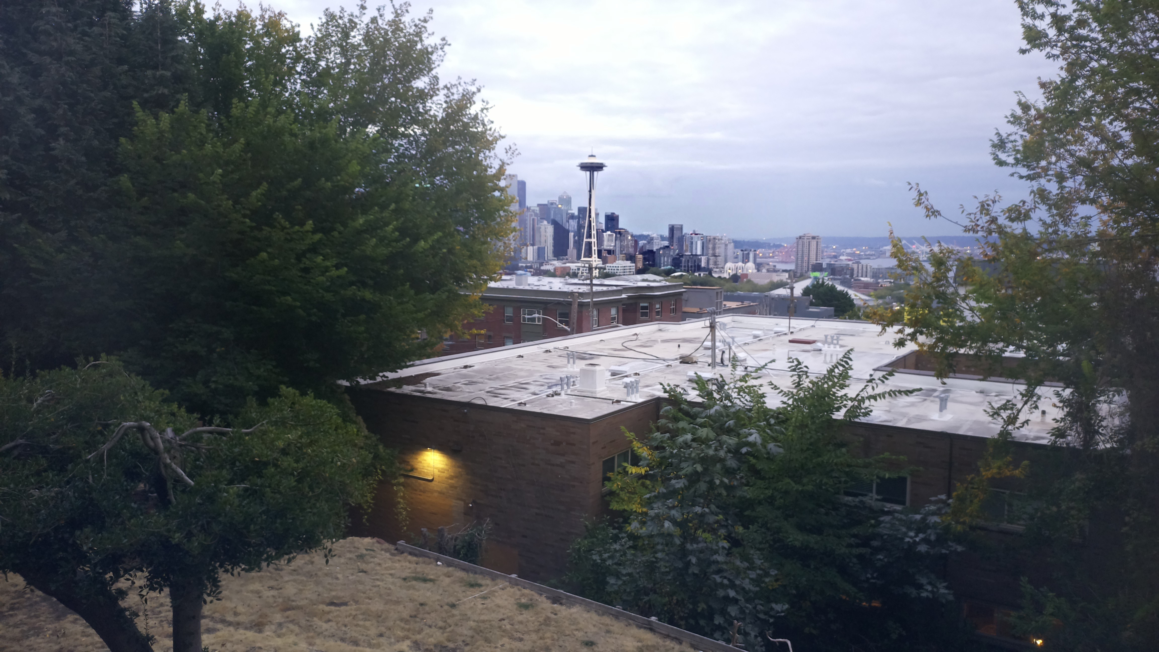 Mt. Rainier from Seattle — Monday, September 14