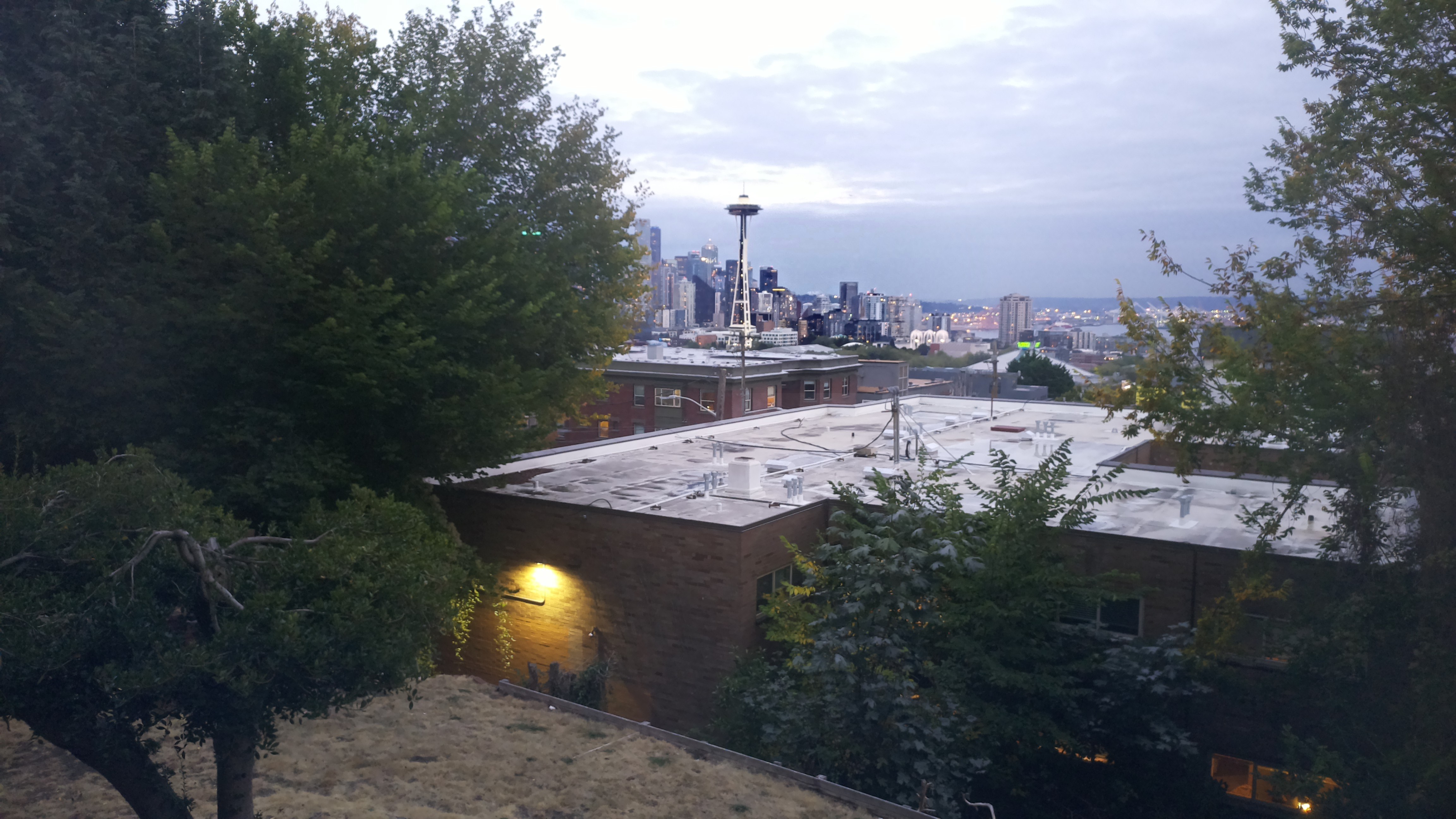 Mt. Rainier from Seattle — Monday, September 14