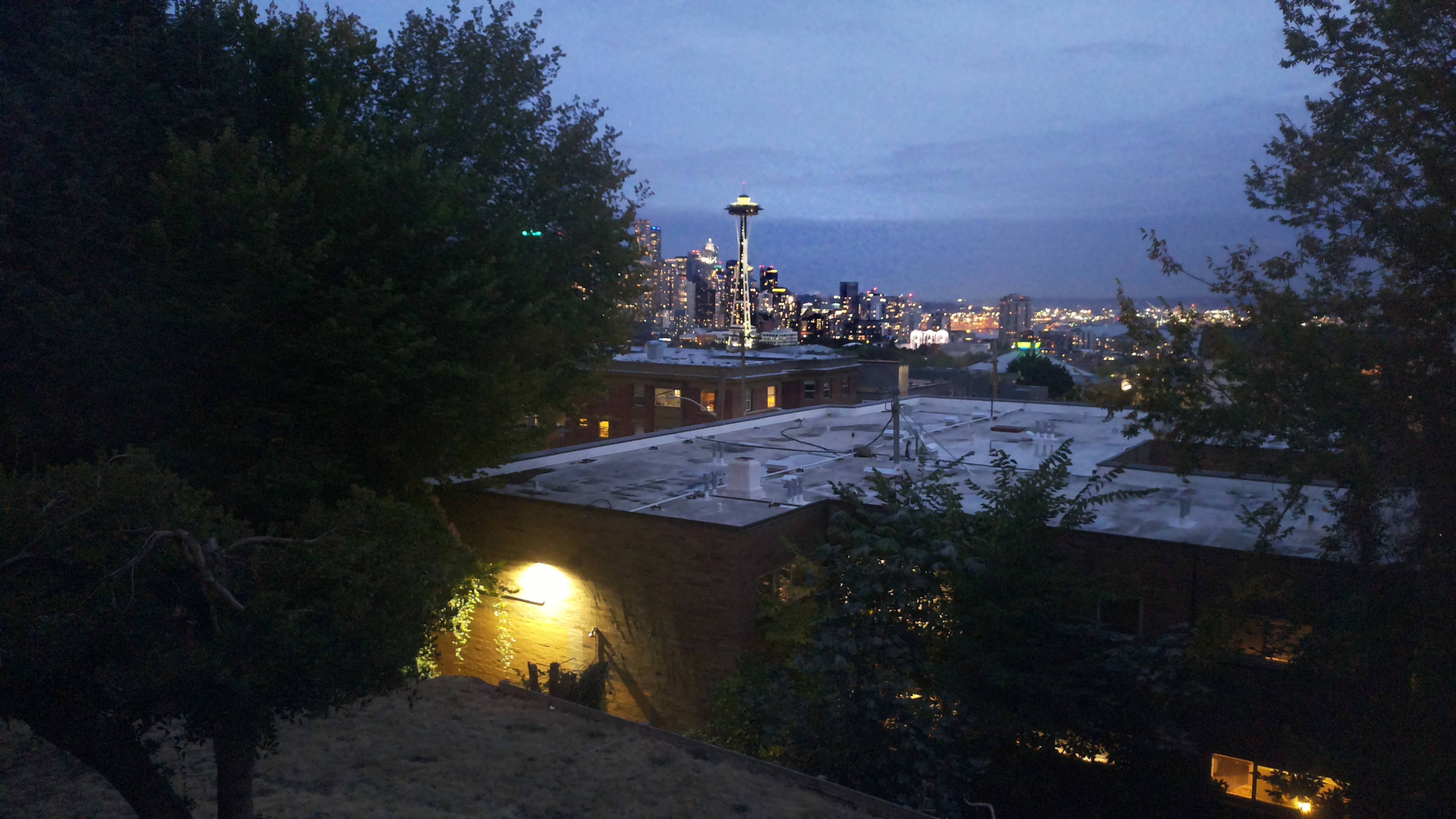 Mt. Rainier from Seattle — Monday, September 14