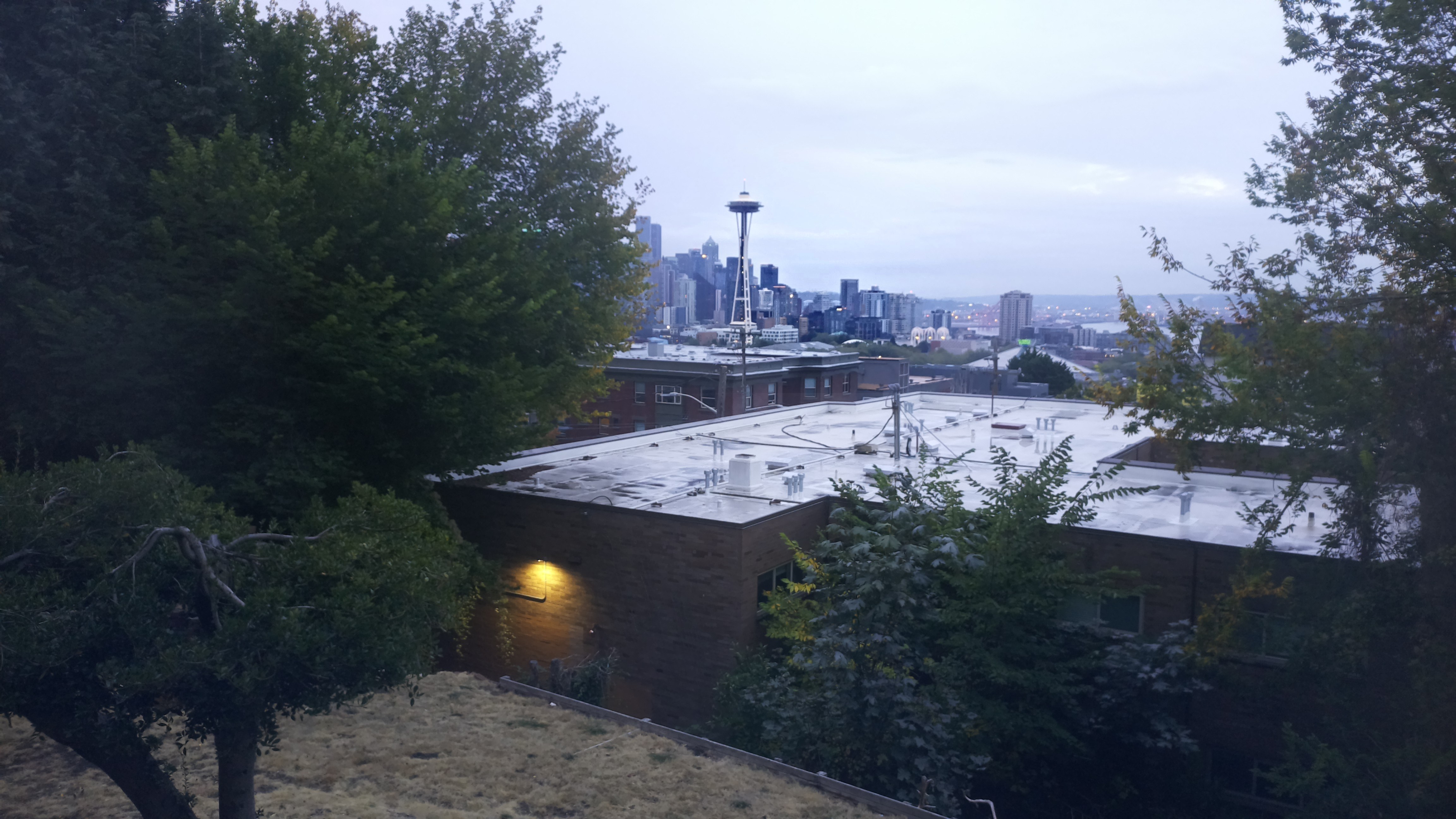 Mt. Rainier from Seattle — Tuesday, September 15