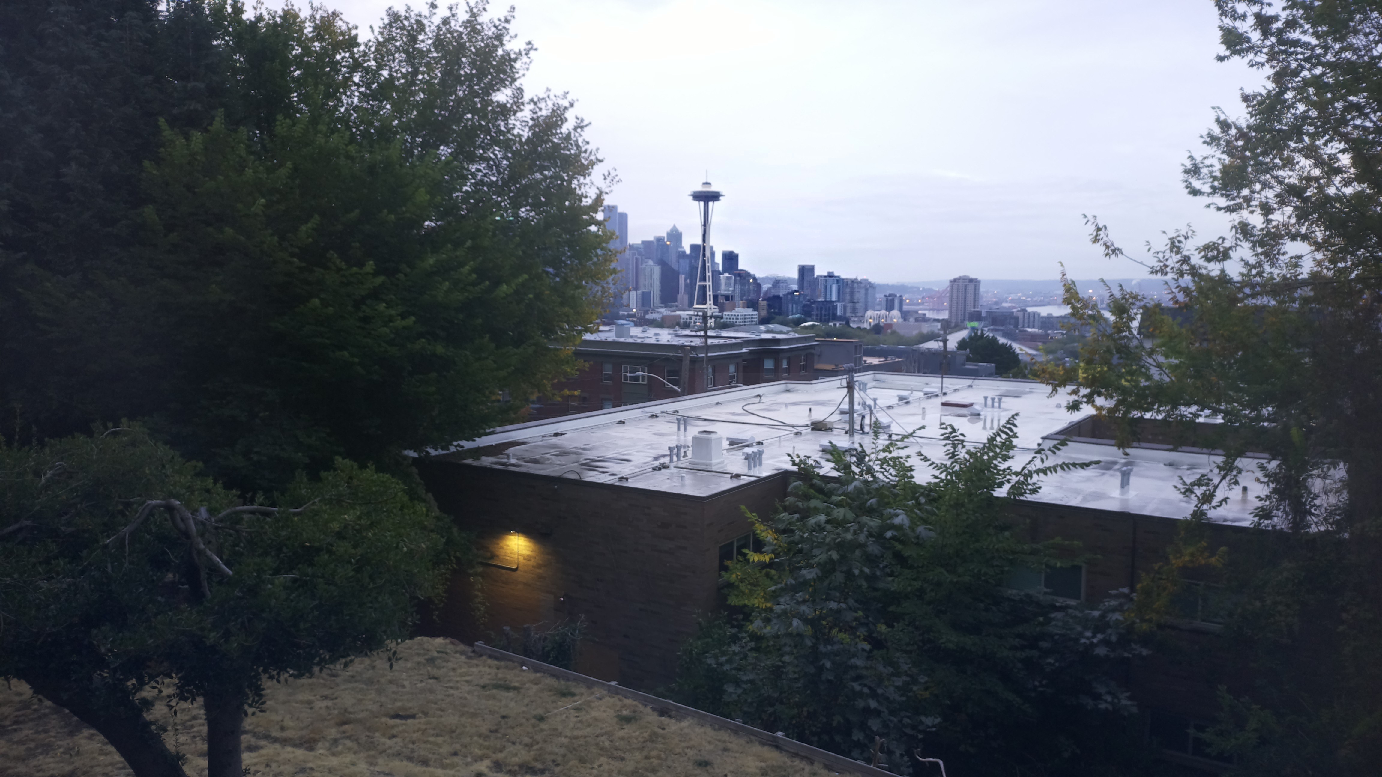 Mt. Rainier from Seattle — Tuesday, September 15