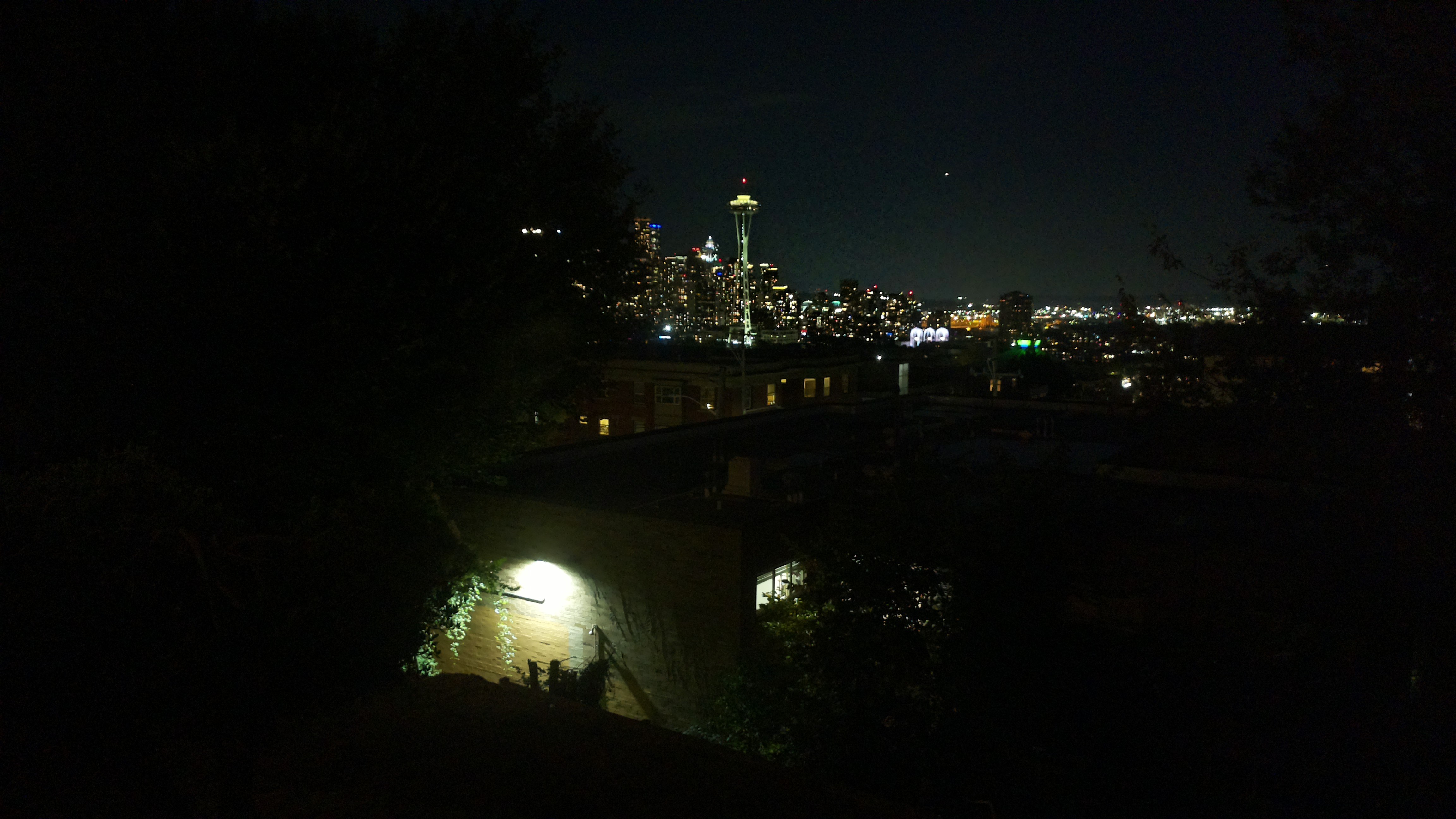 Mt. Rainier from Seattle — Tuesday, September 15