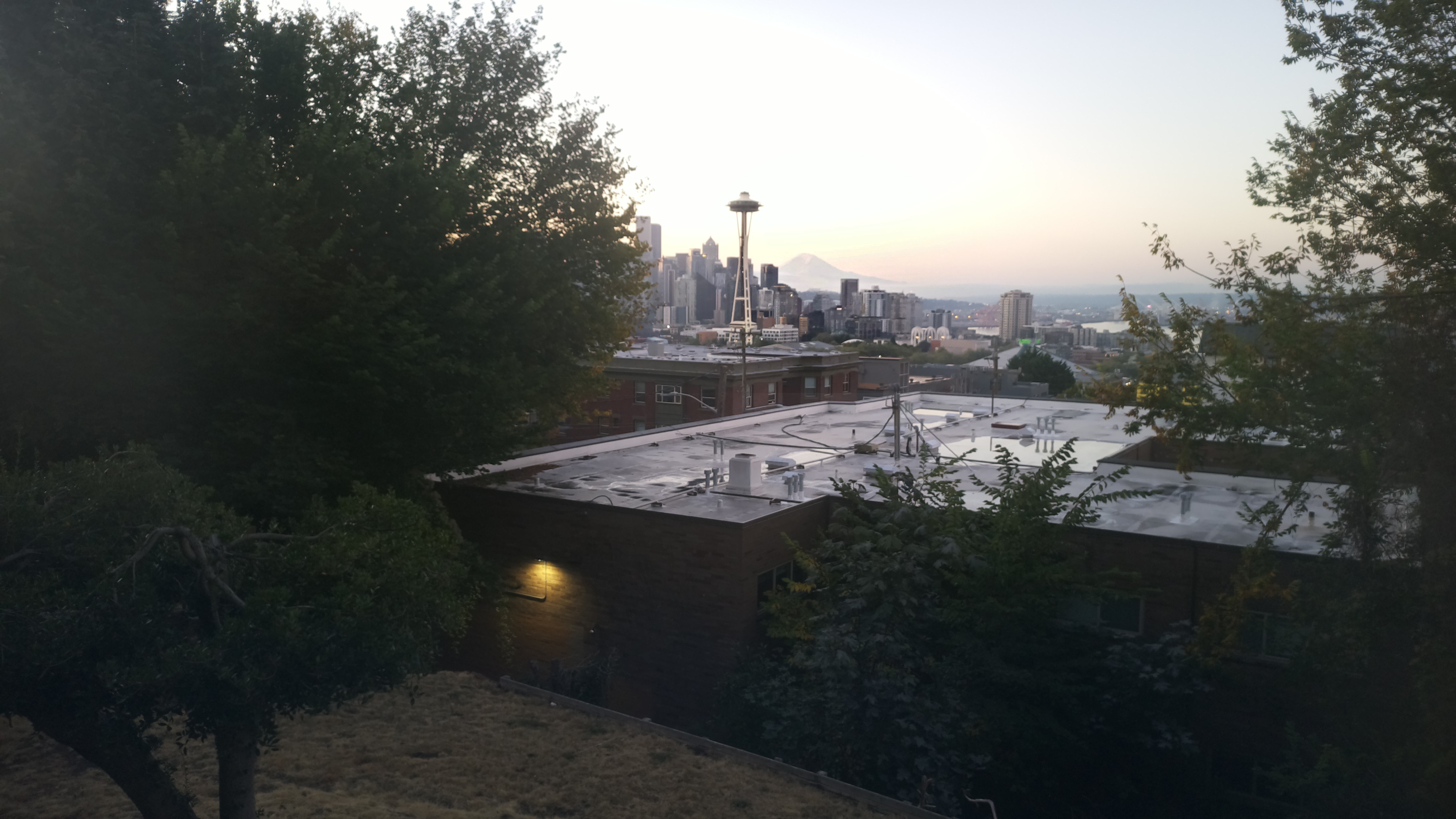 Mt. Rainier from Seattle — Wednesday, September 16