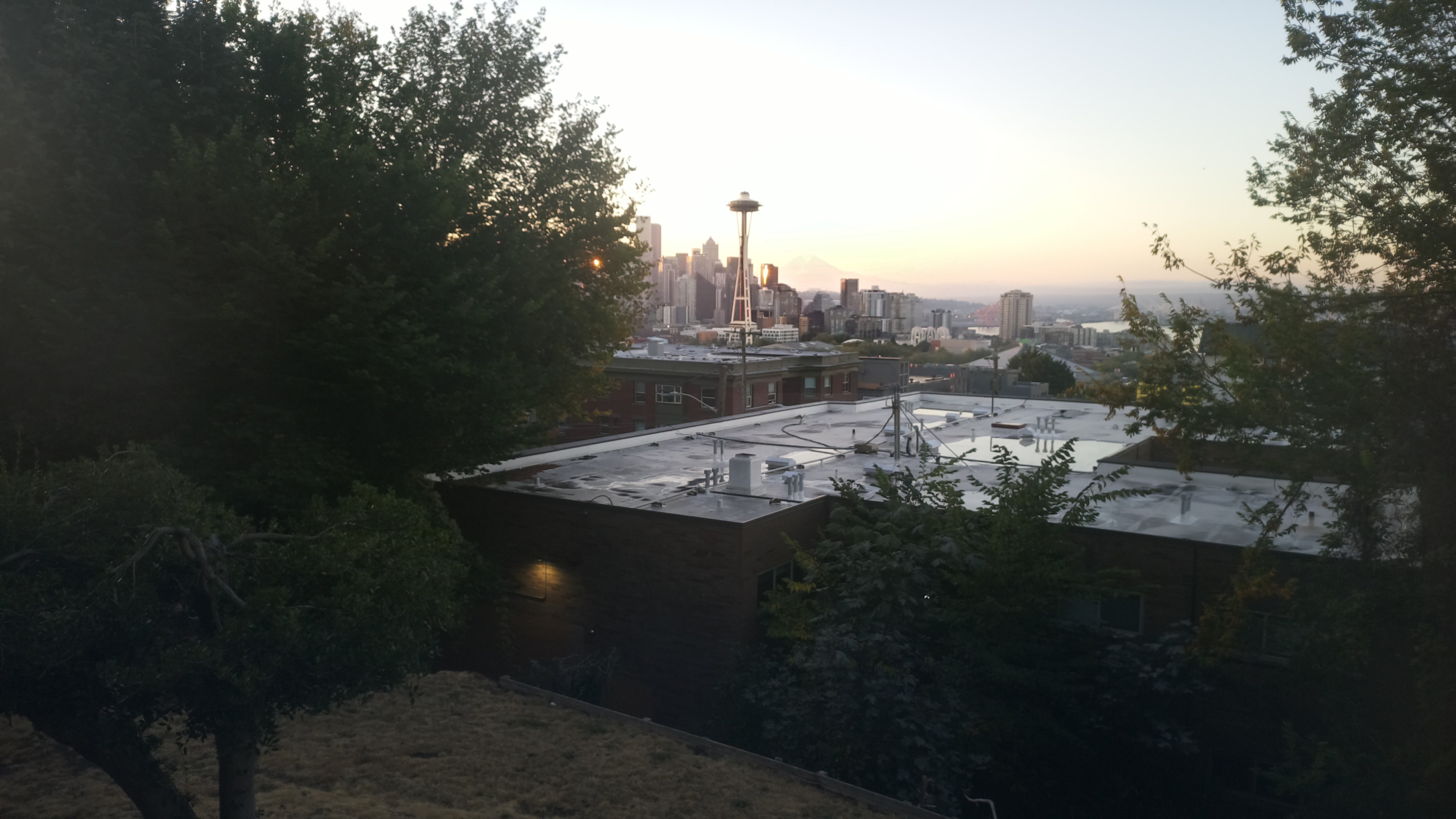 Mt. Rainier from Seattle — Wednesday, September 16